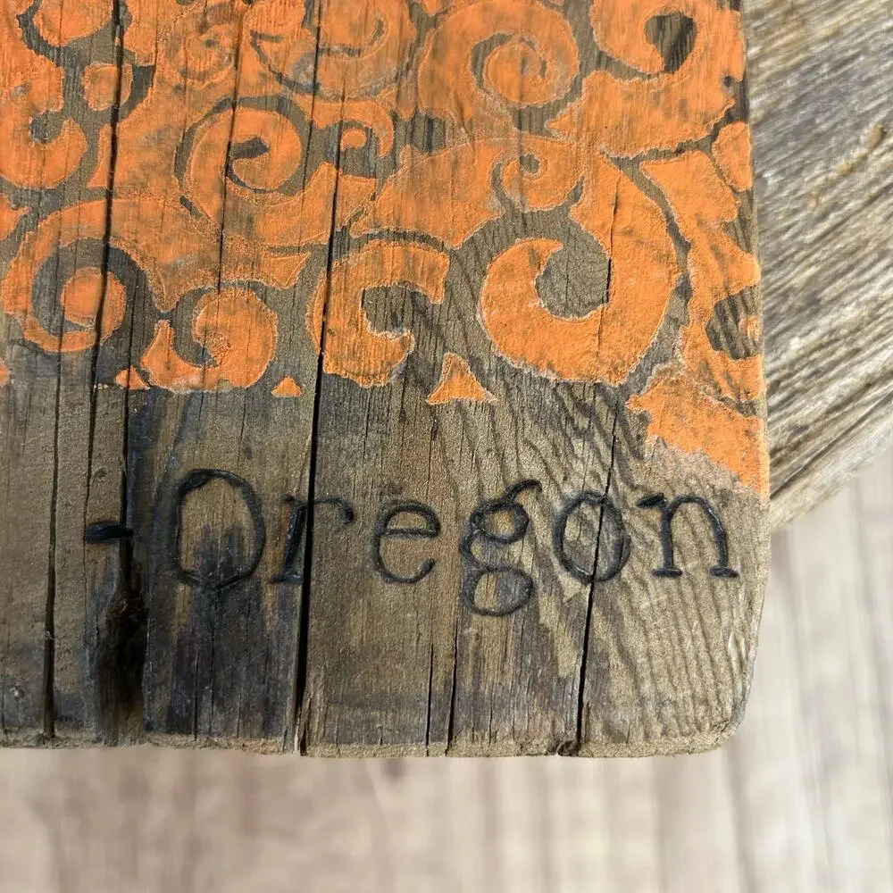 Oregon Wall Art Wood Art Boho Home Decor Pacific Northwest Gift PacNW NEW